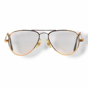 Vtg Cottet Gold Pilot Aviator Eyeglass Frames France Frame Only